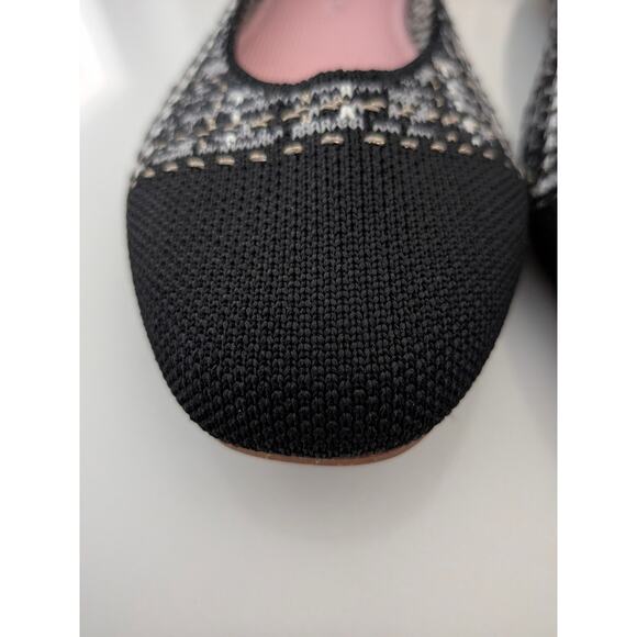Rothy's Square Tweed Limited Edition Midnight Edition US Size 9.5 Pink Insole - Picture 4 of 10